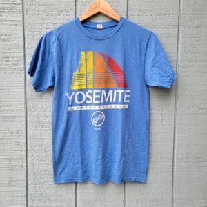 y2k 90s Spectrum Yosemite National Park Rainbow T-shirt sz S